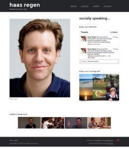 Visit Haas Regen's website to see the digital marketing consulting and coaching work by Berry Interesting Productions, Inc.