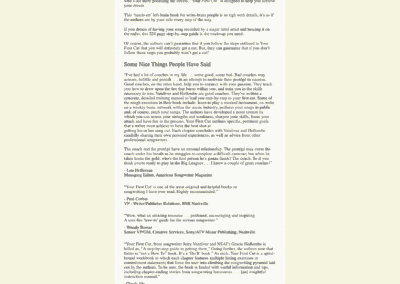 a screenshot of the old design of gracievandiver.com's Songwriter's Workbook page