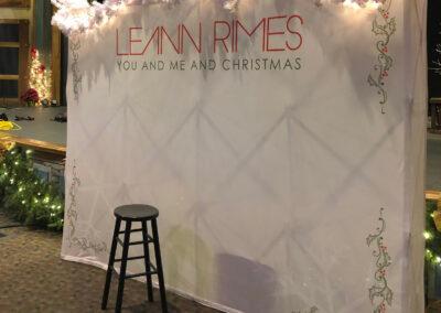 Photos from the merchandise available at the LeAnn holiday tour. 