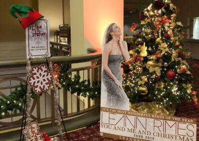 Photos from the merchandise available at the LeAnn holiday tour. 