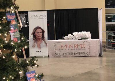 Photos from the merchandise available at the LeAnn holiday tour. 