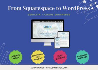 Transitioning Seriatim’s Website from Squarespace to WordPress
